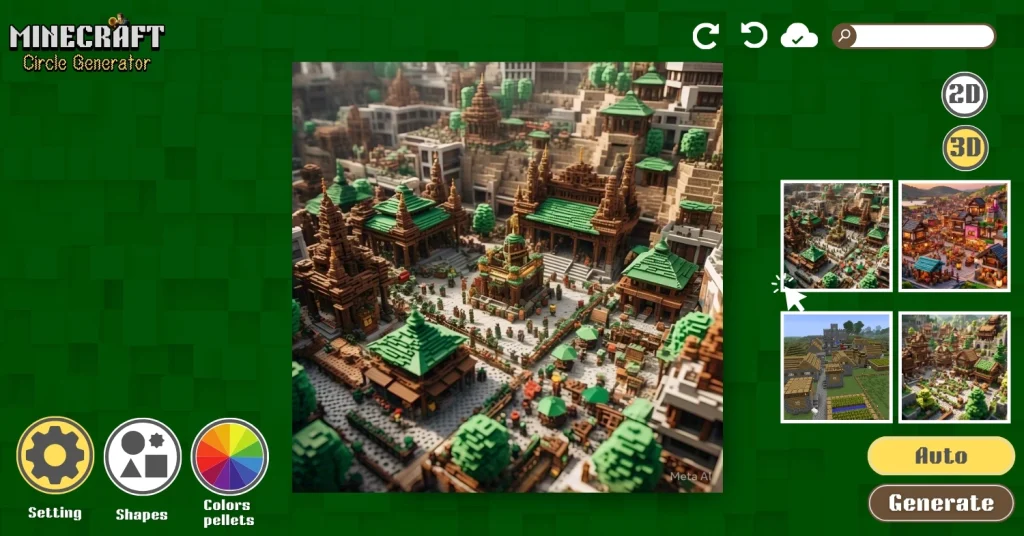 Minecraft Circle Generator